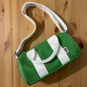 NWOT‎ Urban Outfitters BDG Women's Bright Green Canvas Barrel Bag Cute Mini Bag